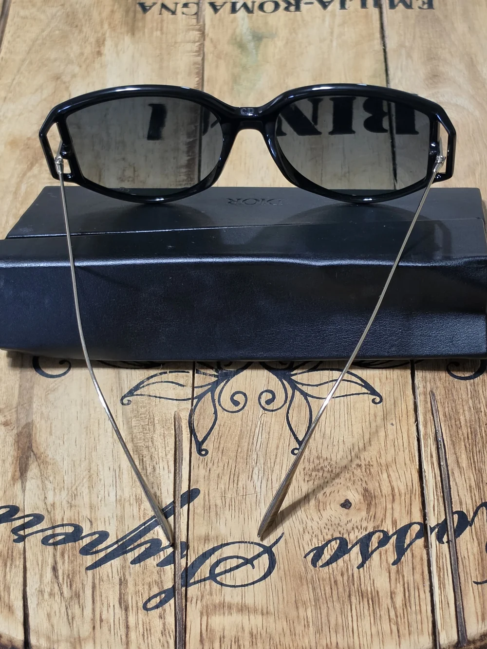 Dior Women’s Black Sunglasses - Classic Oval Frame